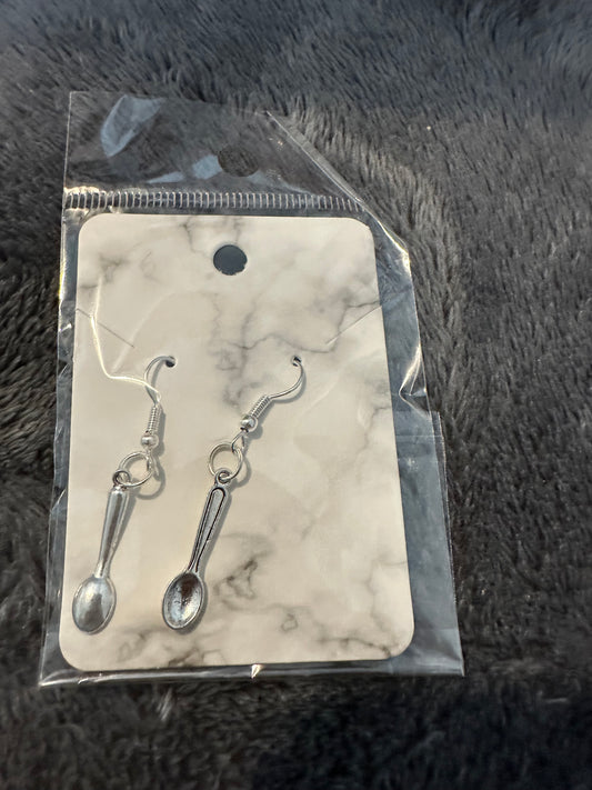 Spoon earrings